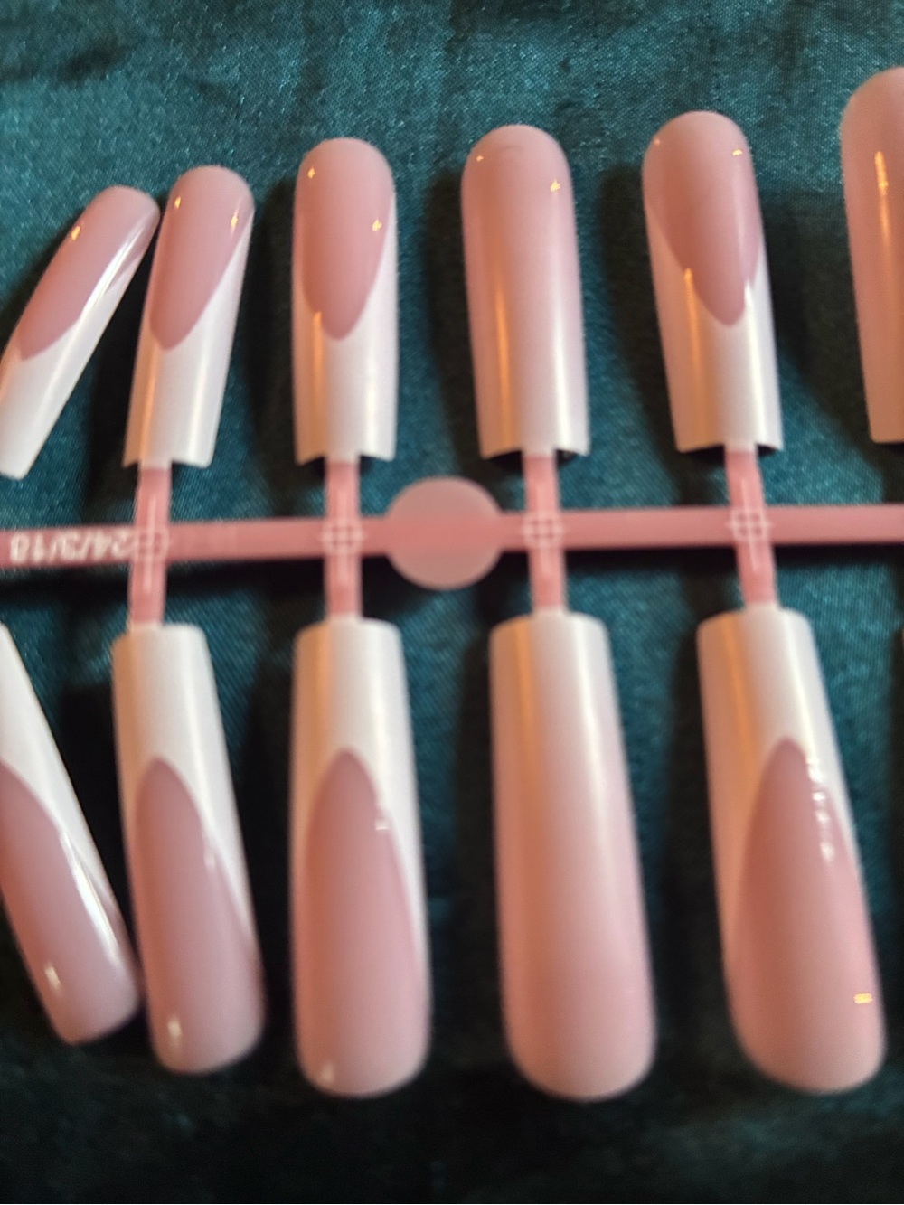 Press-On Nails Set in Soft Pink